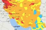 جدیدترین رنگبندی شهرها اعلام شد/ ۵۷ شهر قرمز و ۲۳۸ شهر نارنجی