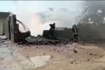 نشت گاز کارگاه شارژ سیلندر را در شیراز منفجر کرد