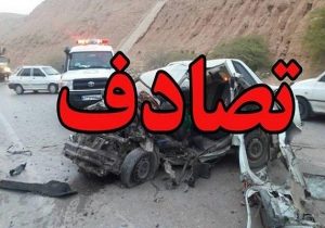برخورد پرايد-پيكان بار در فیروزآباد با ۶ مصدوم