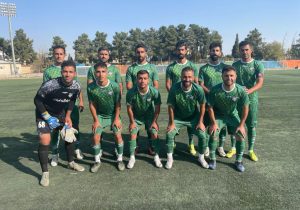 دومین پیروزی ایمان سبز در لیگ دسته دوم فوتبال کشور