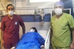 برای اولین بار در جهرم، خونريزي شريان كليوي يك جوان ۳۱ ساله با آنژيوپلاستي ترميم شد