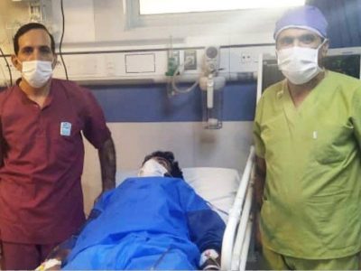 برای اولین بار در جهرم، خونريزي شريان كليوي يك جوان ۳۱ ساله با آنژيوپلاستي ترميم شد