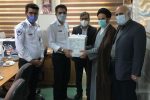 اهدا یک دستگاه تجهیز پزشکی به ارزش تقریبی ۴۵۰ میلیون ریال به اورژانس جاده ای اسیر-گله دار