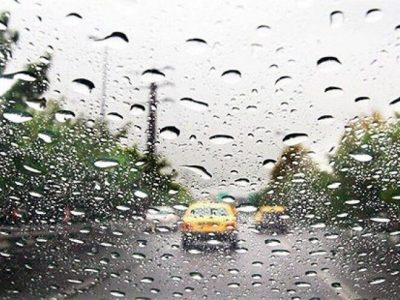 آسمان فارس نیمه ابری با بارش پراکنده
