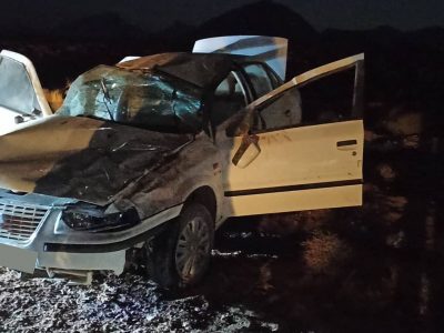 حادثه رانندگی در ایزدخواست 4 مصدوم برجا گذاشت