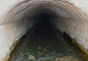 جان دوباره قنات خشک دهنو خنج پس از ۲ قرن