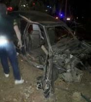 ۴ مصدوم در برخورد پژو ۴۰۵ با درخت