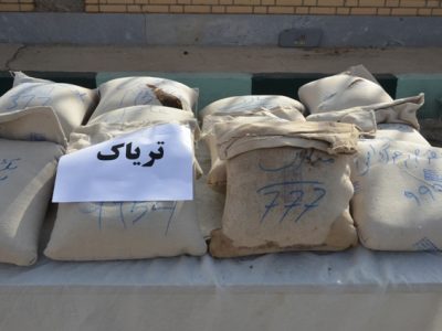 جاساز ترياك و حشیش زير بار خاك آهن لو رفت