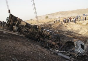 دو کشته در واژگونی تریلر در جنوب فارس