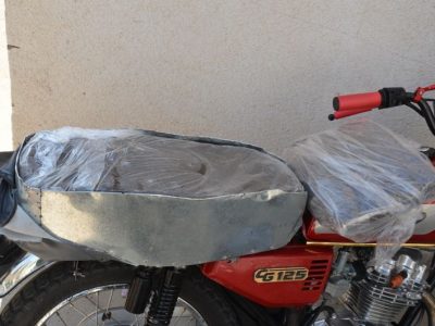 کشف ترياك از راكب موتورسيكلت در ني‌ريز