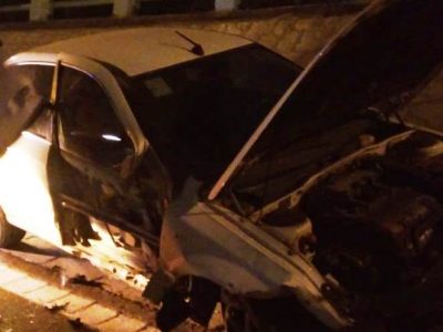 6 مجروح در برخورد دو خودرو دنا در لامرد
