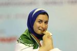 بانوی شیرازی مدال طلای پیکارهای جهانی پاراتکواندو را برگردن آویخت