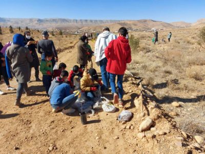 بیش از یک هکتار از مراتع شهرستان شیراز سبز و احیا شد