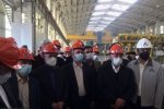 جشن تولید ۳۰۰ هزار تن شمش آلومینیوم در کارخانه آلومینیوم جنوب