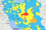 شیراز و نی ریز در وضعیت زرد کرونایی