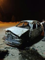 ۴ مصدوم در حادثه رانندگی در کمربندی جوادیه شیراز