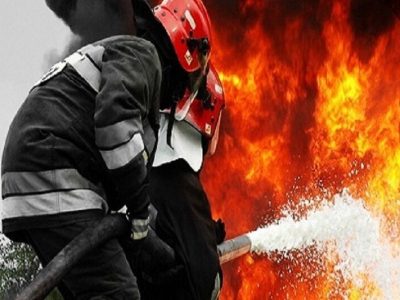 اطفای حریق ساختمان ۴ طبقه در شیراز