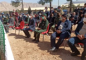افتتاح دو طرح عمرانی در شهرستان زرقان