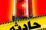 تصادف موتورسیکلت با دیوار در مهر