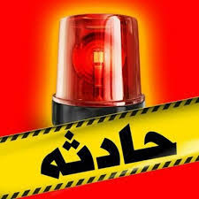 تصادف موتورسیکلت با دیوار در مهر