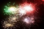 نورافشانی آسمان فارس در شب ۲۲ بهمن