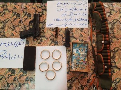 بازداشت سارق مسلح درپاسارگاد