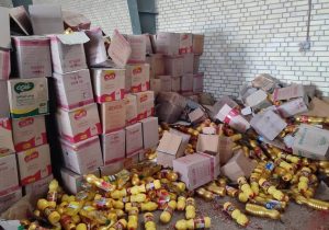 کشف انبار روغن احتکار شده در سپیدان