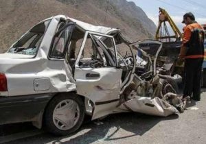 ۲ کشته و ۴ مصدوم در حادثه رانندگی جاده جهرم-قیروکارزین
