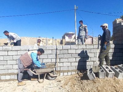 ساخت ۳ منزل مسکونی برای محرومان قیروکارزینی