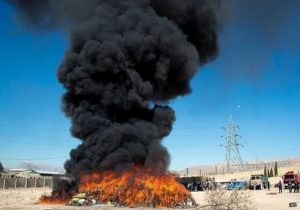 امحا ۱۸ تن موادمخدر در شیراز