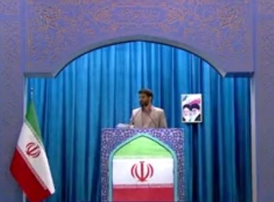 شعرخوانی انتقادی میثم مطیعی در راهپیمایی ۲۲ بهمن ۱۴۰۰