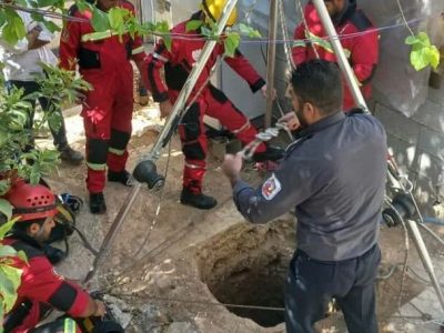مرگ چاهکن جوان در اعماق چاه 20 متری