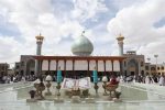 جشن سال تحویل در حرم مطهر شاهچراغ (ع)