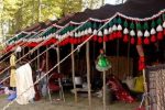 سیاه چادر‌های عشایری میزبان مسافران نوروزی در فارس