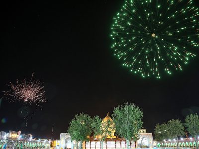 شیراز غرق شادی میلاد یگانه منجی عالم بشریت