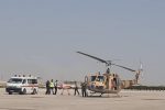 پرواز بالگرد برای یاری مادر باردار لامردی