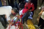 نجات مصدوم در ارتفاعات ابرج مرودشت