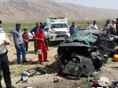 تصادف محور فسا داراب 8 کشته و مصدوم در پی داشت