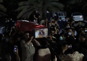 پیکر پهلوان مقاومت در خاک آرام گرفت
