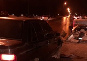 چهار مصدوم در تصادف کمربندی مهدی آباد شیراز
