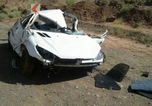حادثه رانندگی با یک کشته و ۳ مصدوم