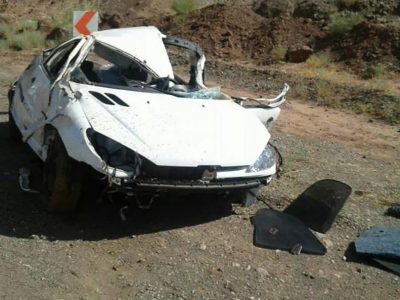حادثه رانندگی با یک کشته و ۳ مصدوم