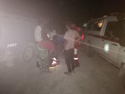 امداد رسانی به نوجوان عشایر در پی سقوط از کوه
