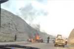 تصادف وحشتناک ۷ نفر را در آتش سوزاند