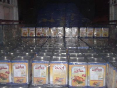 توقیف یک دستگاه کامیون حامل روغن قاچاق در فارس