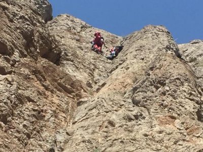نجات جان دو کوهنورد گرفتار در ارتفاعات سپیدار خفر