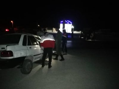 حادثه رانندگی در زرین دشت با ۶ مصدوم