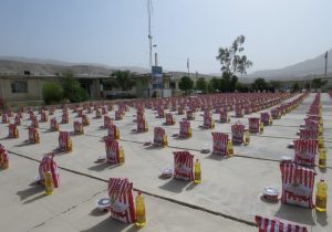 توزیع ۷۰۰ بسته معیشتی  در قیروکارزین
