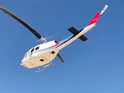 پرواز بالگرد داراب جهت انتقال کودک دو ساله
