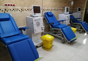 افتتاح بخش دیالیز بیمارستان فاطمه الزهزا مُهر